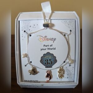Disney Silver(Plated) Little Mermaid NIB Charm Bracelet Collection